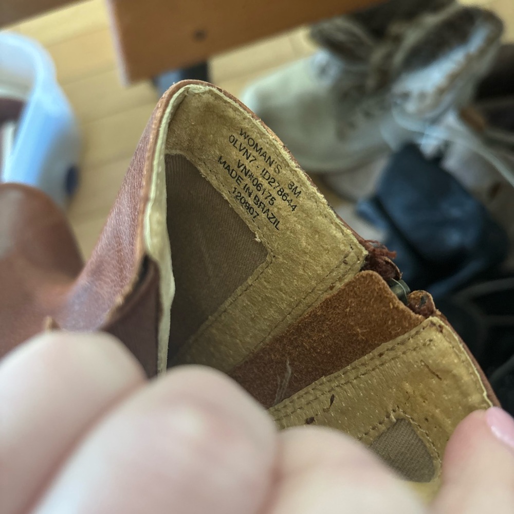 L.L. Bean Tan Leather Boots - Picture 8 of 8